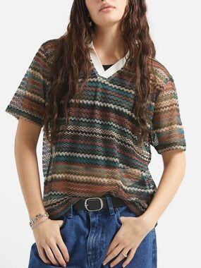 Brixton Knit Varsity T Shirt